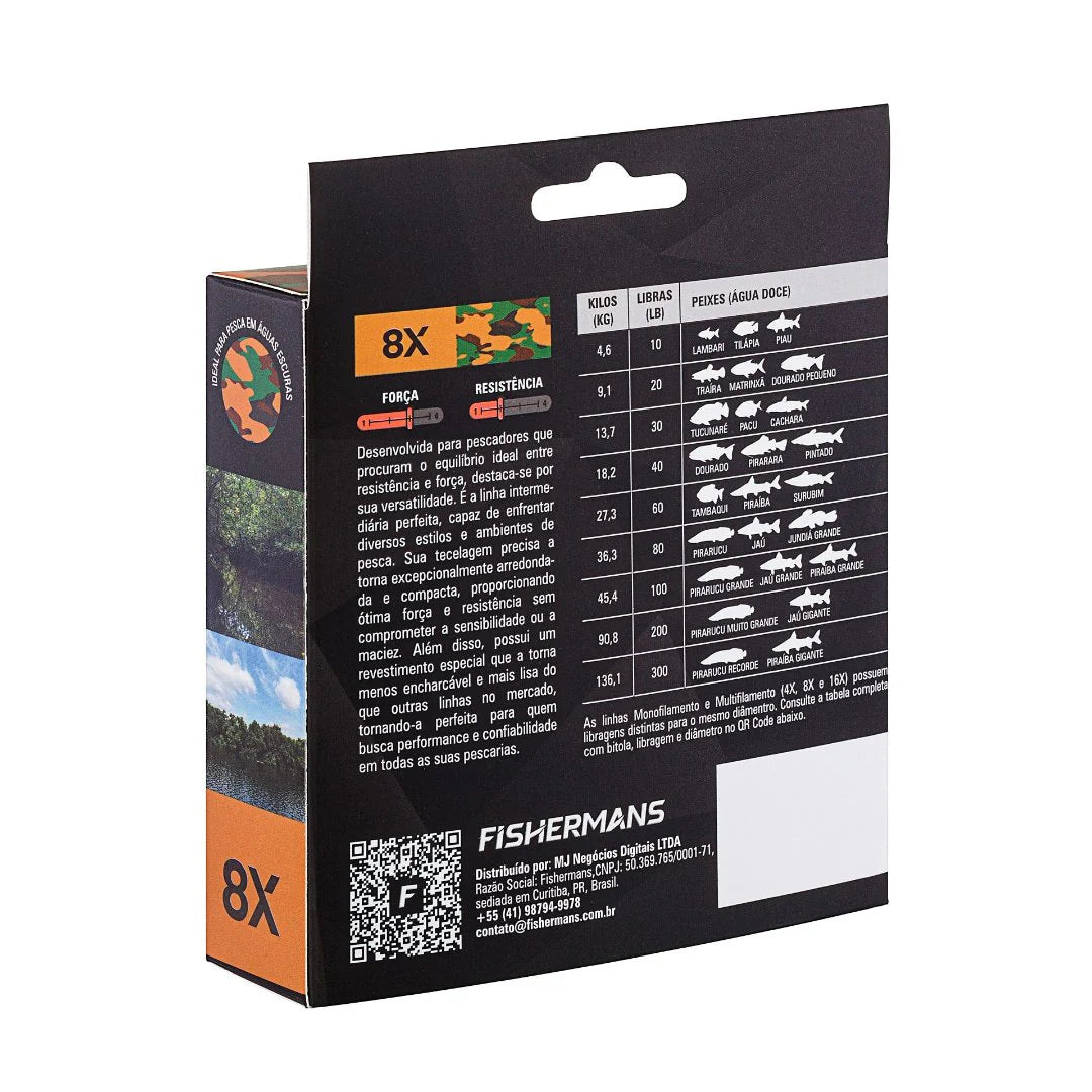 Amazônica (Águas Escuras) Multifilamento 8X