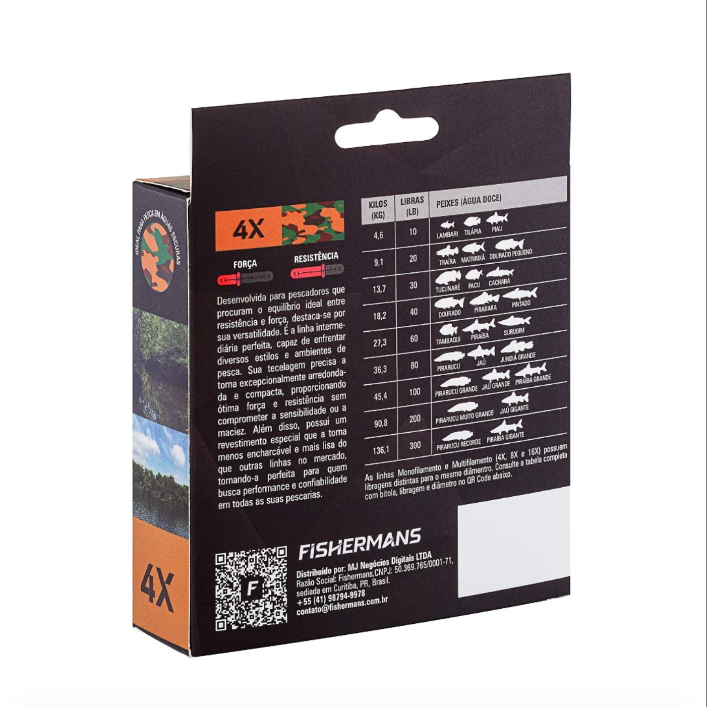 Amazônica (Águas Escuras) Multifilamento 4X